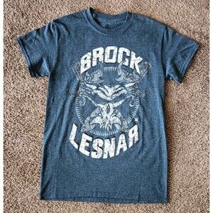 WWE Brock Lesnar T-Shirt Men's Medium Gray Short Sleeve